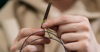 Schal stricken für Anfänger Anleitung