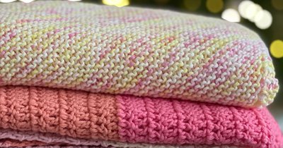 Decke stricken für Anfänger Anleitung