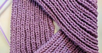 Loop-Schal stricken für Anfänger: Einfach erklärt