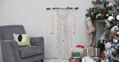 Makramee zu Weihnachten für Anfänger: Ideen
