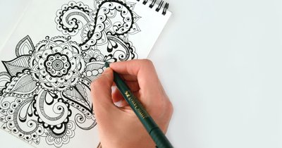 Zentangle für Anfänger: Kostenlose Anleitung